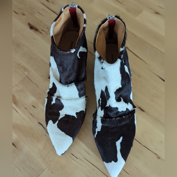 Halmanera Cowhide ankle boots 36 - Picture 5 of 11